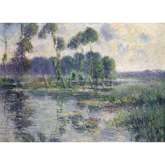 РЕПРОДУКЦИИ НА КАРТИНИ Бреговете на река Юр Сен-Сир-дю-Водрьой (1913)